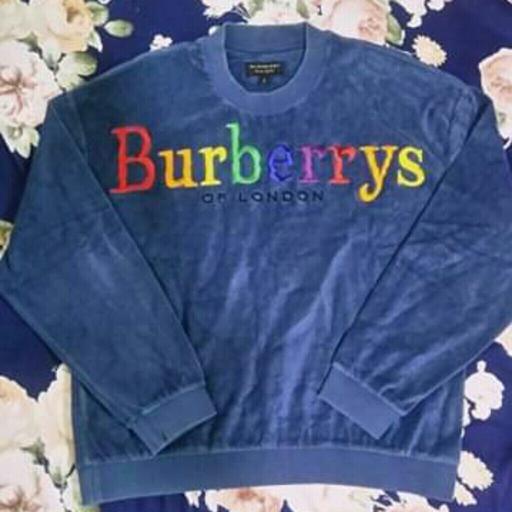 Burberry rainbow wool sweatshirt